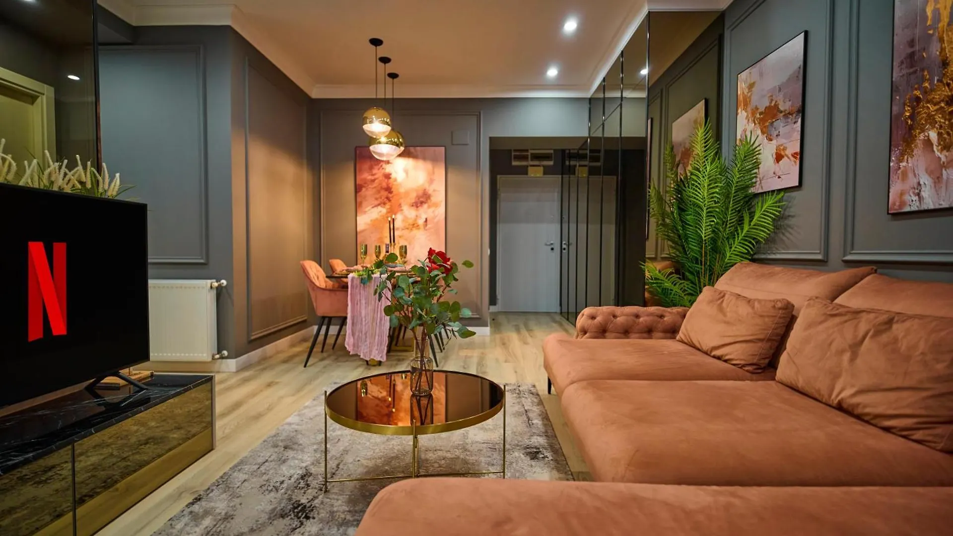 Cozy Glow Loft Bucharest Apartment
